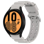 Correia de Relógio em Silicone Cor Pura Armor, Para Samsung Galaxy Watch5 44mm, Para Samsung Galaxy Watch5 40mm, Para Samsung Galaxy Watch5 Pro 45mm, Para Samsung Galaxy Watch4 44mm, Para Samsung Galaxy Watch4 40mm, Para Samsung Galaxy Watch4 Classic 42mm