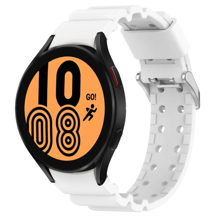 Correia de Relógio em Silicone Cor Pura Armor, Para Samsung Galaxy Watch5 44mm, Para Samsung Galaxy Watch5 40mm, Para Samsung Galaxy Watch5 Pro 45mm, Para Samsung Galaxy Watch4 44mm, Para Samsung Galaxy Watch4 40mm, Para Samsung Galaxy Watch4 Classic 42mm