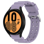 Correia de Relógio em Silicone Cor Pura Armor, Para Samsung Galaxy Watch5 44mm, Para Samsung Galaxy Watch5 40mm, Para Samsung Galaxy Watch5 Pro 45mm, Para Samsung Galaxy Watch4 44mm, Para Samsung Galaxy Watch4 40mm, Para Samsung Galaxy Watch4 Classic 42mm