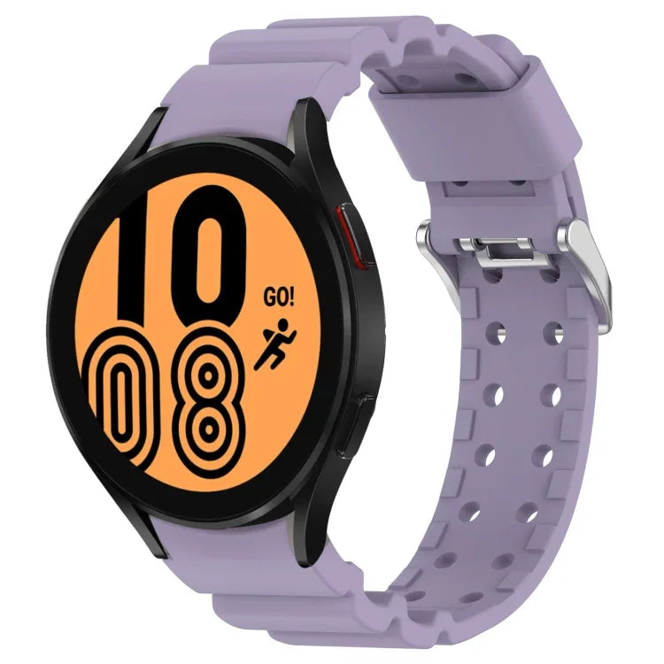 Correia de Relógio em Silicone Cor Pura Armor, Para Samsung Galaxy Watch5 44mm, Para Samsung Galaxy Watch5 40mm, Para Samsung Galaxy Watch5 Pro 45mm, Para Samsung Galaxy Watch4 44mm, Para Samsung Galaxy Watch4 40mm, Para Samsung Galaxy Watch4 Classic 42mm