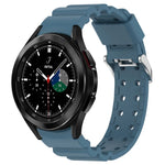 Correia de Relógio em Silicone Cor Pura Armor, Para Samsung Galaxy Watch5 44mm, Para Samsung Galaxy Watch5 40mm, Para Samsung Galaxy Watch5 Pro 45mm, Para Samsung Galaxy Watch4 44mm, Para Samsung Galaxy Watch4 40mm, Para Samsung Galaxy Watch4 Classic 42mm
