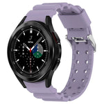 Correia de Relógio em Silicone Cor Pura Armor, Para Samsung Galaxy Watch5 44mm, Para Samsung Galaxy Watch5 40mm, Para Samsung Galaxy Watch5 Pro 45mm, Para Samsung Galaxy Watch4 44mm, Para Samsung Galaxy Watch4 40mm, Para Samsung Galaxy Watch4 Classic 42mm