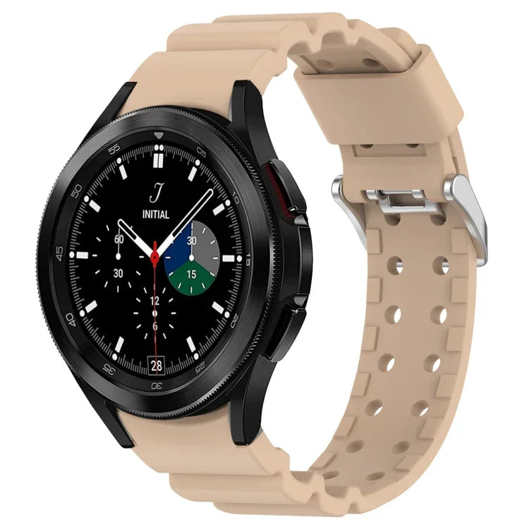 Correia de Relógio em Silicone Cor Pura Armor, Para Samsung Galaxy Watch5 44mm, Para Samsung Galaxy Watch5 40mm, Para Samsung Galaxy Watch5 Pro 45mm, Para Samsung Galaxy Watch4 44mm, Para Samsung Galaxy Watch4 40mm, Para Samsung Galaxy Watch4 Classic 42mm