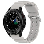 Correia de Relógio em Silicone Cor Pura Armor, Para Samsung Galaxy Watch5 44mm, Para Samsung Galaxy Watch5 40mm, Para Samsung Galaxy Watch5 Pro 45mm, Para Samsung Galaxy Watch4 44mm, Para Samsung Galaxy Watch4 40mm, Para Samsung Galaxy Watch4 Classic 42mm