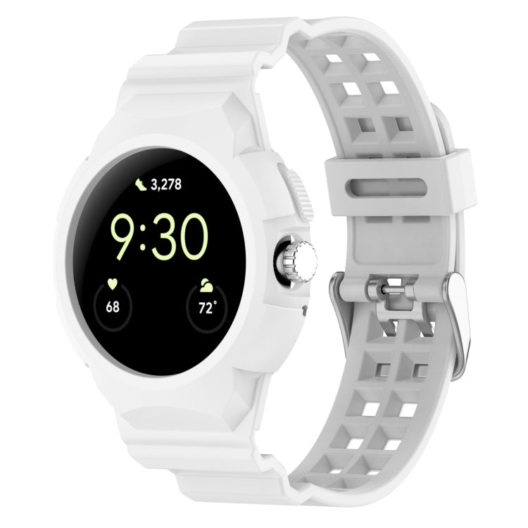 Correia de Relógio em Silicone Totalmente Envolvente Integrada, Para Google Pixel Watch