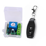 Interruptor de Controlo Remoto RF 1CH DC12V / Relé 10A / Receptor Interruptor 433MHZ