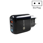Carregador de Telemóvel PD04 PD20W + QC18W com Indicador LED, Ficha UE, Ficha UE
