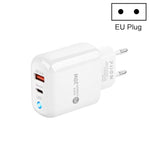 Carregador de Telemóvel PD04 PD20W + QC18W com Indicador LED, Ficha UE, Ficha UE
