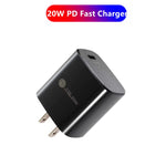 Carregador Rápido Mini PD11 Porta Única PD3.0 USB-C / Type-C 20W para Série iPhone / iPad, Ficha US, Ficha US