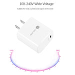 Carregador Rápido Mini PD11 Porta Única PD3.0 USB-C / Type-C 20W para Série iPhone / iPad, Ficha US, Ficha US