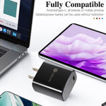 PD11 Carregador Rápido Único PD3.0 USB-C / Type-C 20W com Cabo de Dados Type-C para Type-C 1m, Ficha US, Ficha US + Cabo Type-C para Type-C