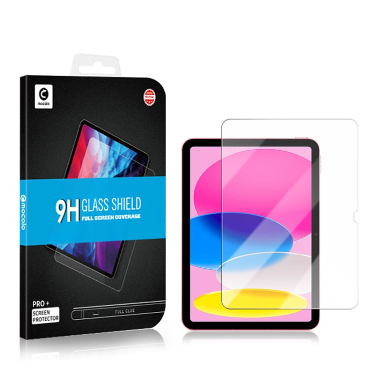 Película de vidro temperado 0,33mm 9H 2.5D mocolo à prova de explosão para iPad 10ª geração 10.9 2022, para iPad 10ª geração 10.9 2022