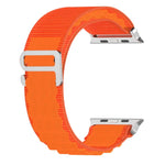 Pulseira de Relógio em Nylon de Duas Cores, Para Apple Watch Ultra 49mm, Para Apple Watch Series 8&7 45mm/SE 2&6&SE&5&4 44mm, Para Apple Watch Series 8&7 41mm/SE 2&6&SE&5&4 40mm