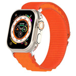 Pulseira de Relógio em Nylon de Duas Cores, Para Apple Watch Ultra 49mm, Para Apple Watch Series 8&7 45mm/SE 2&6&SE&5&4 44mm, Para Apple Watch Series 8&7 41mm/SE 2&6&SE&5&4 40mm