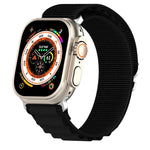 Pulseira de Relógio em Nylon de Duas Cores, Para Apple Watch Ultra 49mm, Para Apple Watch Series 8&7 45mm/SE 2&6&SE&5&4 44mm, Para Apple Watch Series 8&7 41mm/SE 2&6&SE&5&4 40mm