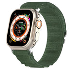 Pulseira de Relógio em Nylon de Duas Cores, Para Apple Watch Ultra 49mm, Para Apple Watch Series 8&7 45mm/SE 2&6&SE&5&4 44mm, Para Apple Watch Series 8&7 41mm/SE 2&6&SE&5&4 40mm