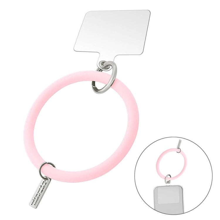 Pulseira de Silicone JUNSUNMAY com Cordão para Telemóvel, Corda de Pulso Anti-Perda Universal para Capa de Telemóvel