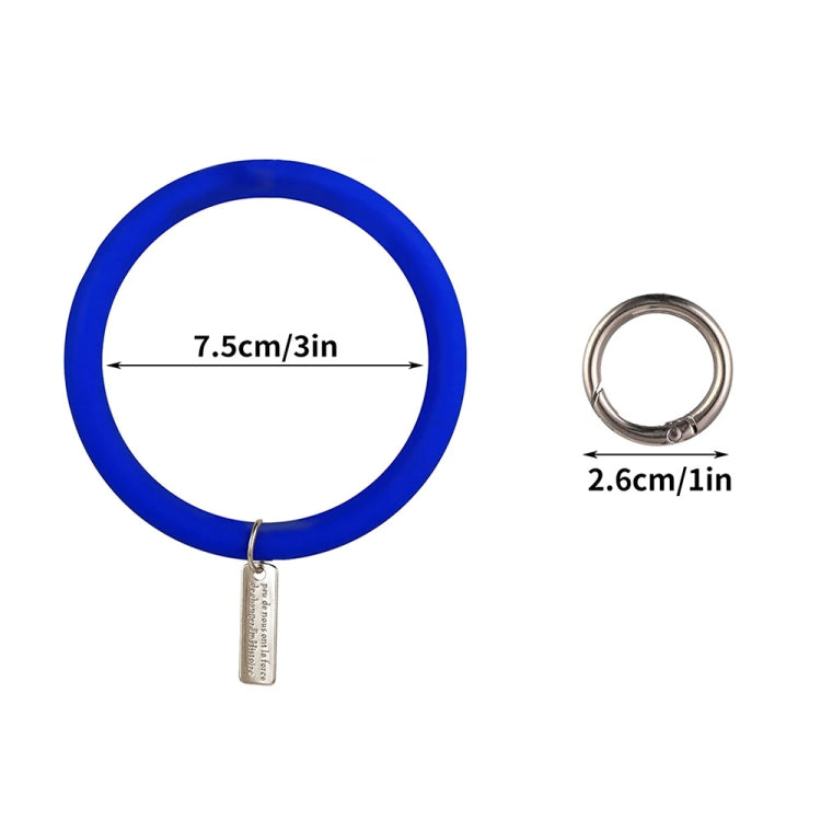 Pulseira de Silicone JUNSUNMAY com Cordão para Telemóvel, Corda de Pulso Anti-Perda Universal para Capa de Telemóvel