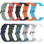 Correia de relógio em silicone riscada côncava de 22mm, para Samsung Galaxy Watch3 45mm, para Samsung Galaxy Watch 46mm, para Samsung Gear S3 Classic, para Samsung Gear S3 Frontier