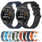 22mm Concave Striped Slicone Watch Band, For Huawei Watch GT Runner, For Huawei Watch 3, For Huawei Watch 3 Pro, For Huawei GT2 Pro