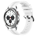 20mm Concave Striped Slicone Watch Band, For Samsung Galaxy Watch4 44mm, For Samsung Galaxy Watch4 40mm, For Samsung  Galaxy Watch 4 Classic 42mm, For Samsung  Galaxy Watch 4 Classic 46mm