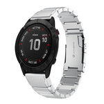 22mm Tortoise Shell Stainless Steel Watch Band, For Garmin Fenix 7, For Garmin Fenix 7 Solar, For Garmin Fenix 7 Sapphire Solar, For Garmin EPIX Gen 2, For Garmin Approach S62, For Garmin Fenix 6 GPS, For Garmin Fenix 6 Pro GPS                         ...