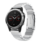 22mm Tortoise Shell Stainless Steel Watch Band, For Garmin Fenix 7, For Garmin Fenix 7 Solar, For Garmin Fenix 7 Sapphire Solar, For Garmin EPIX Gen 2, For Garmin Approach S62, For Garmin Fenix 6 GPS, For Garmin Fenix 6 Pro GPS                         ...