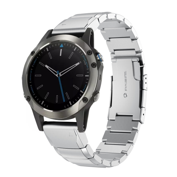 22mm Tortoise Shell Stainless Steel Watch Band, For Garmin Fenix 7, For Garmin Fenix 7 Solar, For Garmin Fenix 7 Sapphire Solar, For Garmin EPIX Gen 2, For Garmin Approach S62, For Garmin Fenix 6 GPS, For Garmin Fenix 6 Pro GPS                         ...