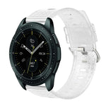 20mm Transparent Shiny Diamond TPU Watch Band, For Samsung Galaxy Watch 3 41mm, For Samsung Galaxy Watch 42mm, For Samsung Galaxy Watch5 40mm / 44mm, For Samsung Galaxy Watch5 Pro, For Samsung Galaxy Watch4 / Watch4 Classic, For Samsung Galaxy Watch3 4...
