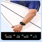 P58 Relógio Inteligente com Ecrã a Cores de 1,96 polegadas Suporta Monitorização da Frequência Cardíaca / Monitorização da Pressão Arterial