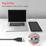Microfone USB M-301 para Laptop PC Reuniões Online