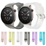 22mm Transparent Shiny Diamond TPU Watch Band, For Huawei Watch3, For Huawei Watch3 Pro, For Huawei Watch GT 2e, For Huawei Watch GT 42mm / 46mm