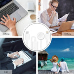 Cabo de Carregamento Magnético USB 2 em 1 para Apple Watch Series & iPhone 1,2m, DS-XB015