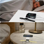 Cabo de Carregamento Magnético 3 em 1 Tipo-C para Apple Watch Series & iPhone 4ft/1.2m, DS-XB019