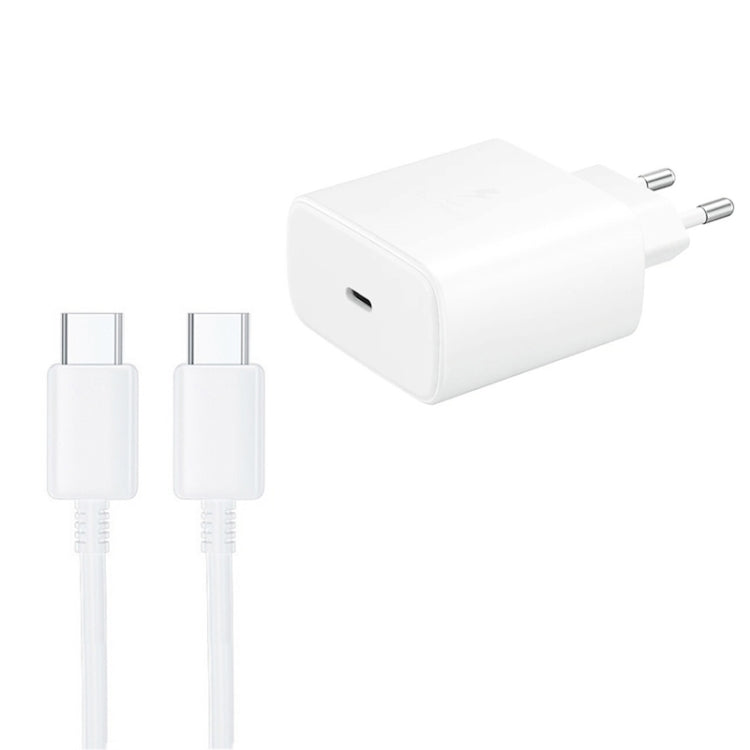 Carregador Rápido M135 45W USB-C / Tipo-C com Cabo Tipo-C para Tipo-C 5A, Ficha UE, Ficha UE + Cabo Tipo-C