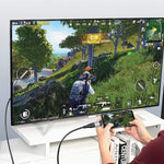 Adaptador USB Tipo-C para HDMI 4K para tablet, telefone e portátil 60HZ 1080P