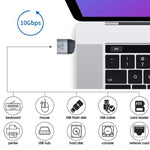 Adaptador USB 3.0 Tipo A fêmea para USB 3.1 Tipo C macho host OTG dados 10Gbps para portátil e telefone