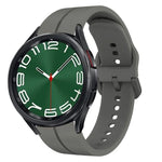 Pulseira de Relógio em Silicone com Loop de 20mm, para Samsung Galaxy Watch 6 40mm, para Samsung Galaxy Watch 6 Classic 43mm