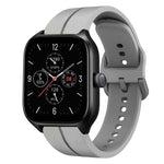 20mm Loop Silicone Watch Band, For Amazfit GTS 4, For Amazfit GTS 3, For Amazfit GTS 2E, For Amazfit GTS 2 Mini