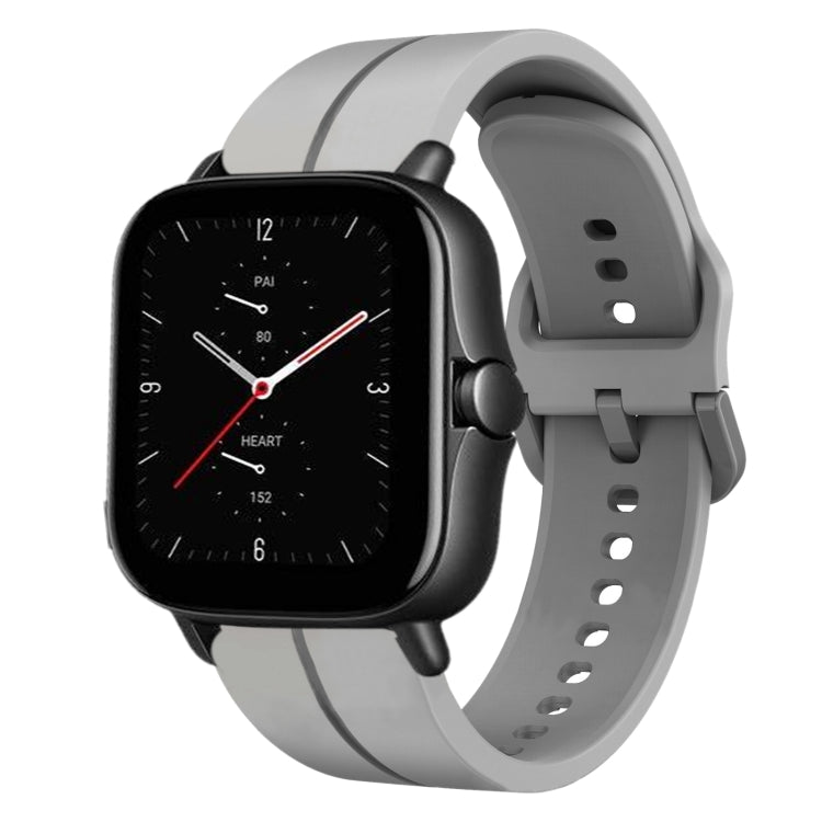 20mm Loop Silicone Watch Band, For Amazfit GTS 4, For Amazfit GTS 3, For Amazfit GTS 2E, For Amazfit GTS 2 Mini
