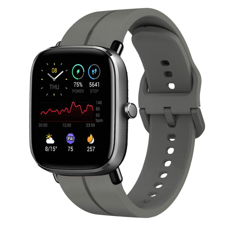 20mm Loop Silicone Watch Band, For Amazfit GTS 4, For Amazfit GTS 3, For Amazfit GTS 2E, For Amazfit GTS 2 Mini