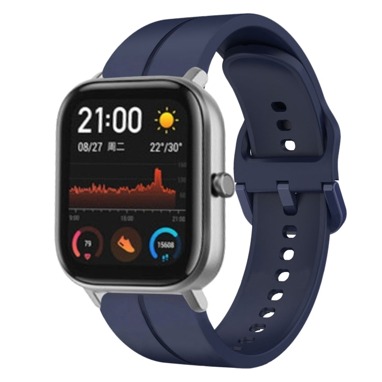 20mm Loop Silicone Watch Band, For Amazfit GTS 2, For Amazfit GTS, For Amazfit GTR 42MM, For Amazfit Pop Pro