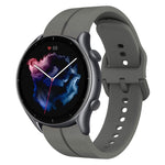 22mm  Loop Silicone Watch Band, For Amazfit GTR 4, For Amazfit GTR 4 Pro, For Amazfit GTR 3, For Amazfit GTR 3 Pro