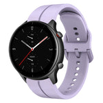 22mm  Loop Silicone Watch Band, For Amazfit GTR 2e, For Amazfit GTR 2, For Amazfit 3, For Amazfit GTR 47mm
