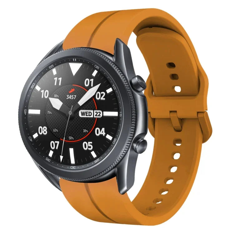 22mm Loop Silicone Watch Band, For Samsung Galaxy Watch3 45mm, For Samsung Galaxy Watch 46mm, For Samsung Gear S3 Classic, For Samsung Gear S3 Frontier
