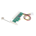 Placa adaptadora conversora PCI-E para PCI com alimentação de 4 pinos, PCI-E para PCI