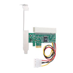 Placa adaptadora conversora PCI-E para PCI com alimentação de 4 pinos, PCI-E para PCI