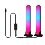 ZM-021 Barra de Luz LED com Sincronização Musical Luz Ambiente TV Tuya Lâmpada de Ambiente para Secretária, Barra LED