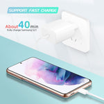 Carregador Rápido M135 45W USB-C / Tipo-C com Cabo Tipo-C para Tipo-C 5A, Ficha UK, Ficha UK + Cabo Tipo-C