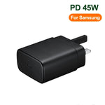 Carregador Rápido M135 45W USB-C / Tipo-C, Ficha UK, Ficha UK